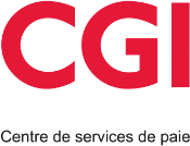 Logo CGI - Centre de Services de paie