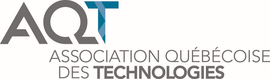 Logo Association québécoise des technologies (AQT)